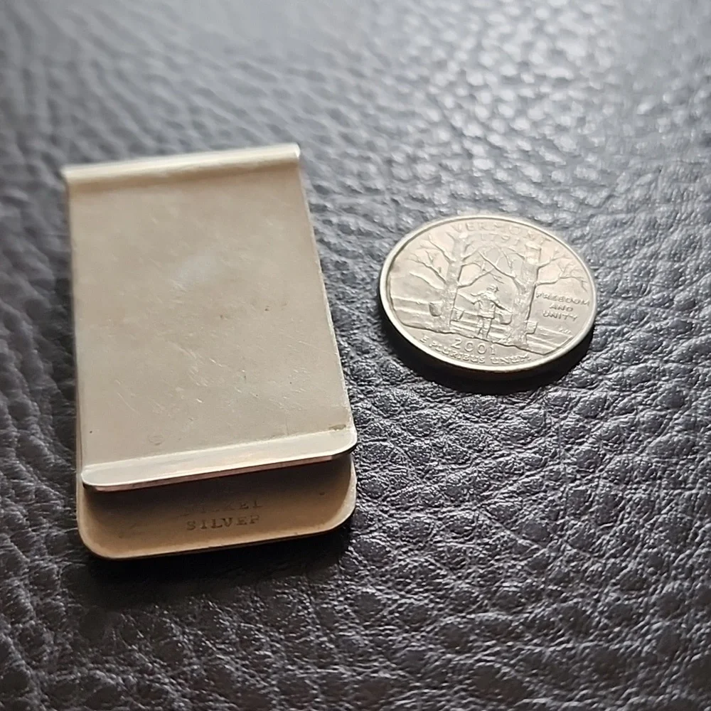 VTG Silver and Copper Money Clip